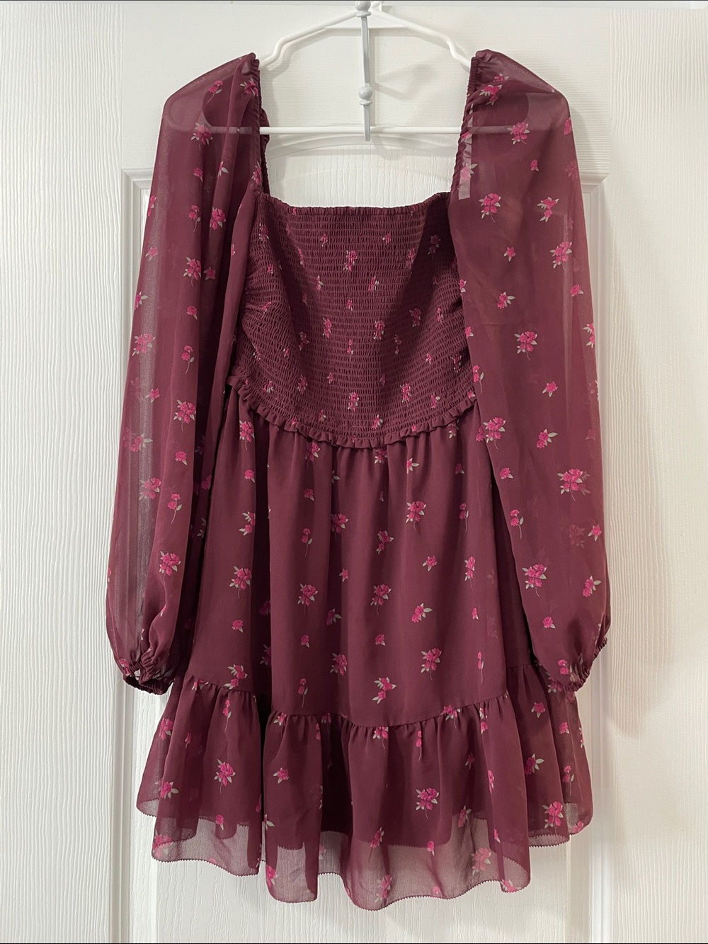 Aritzia Wilfred Tempest Floral Mini Dress